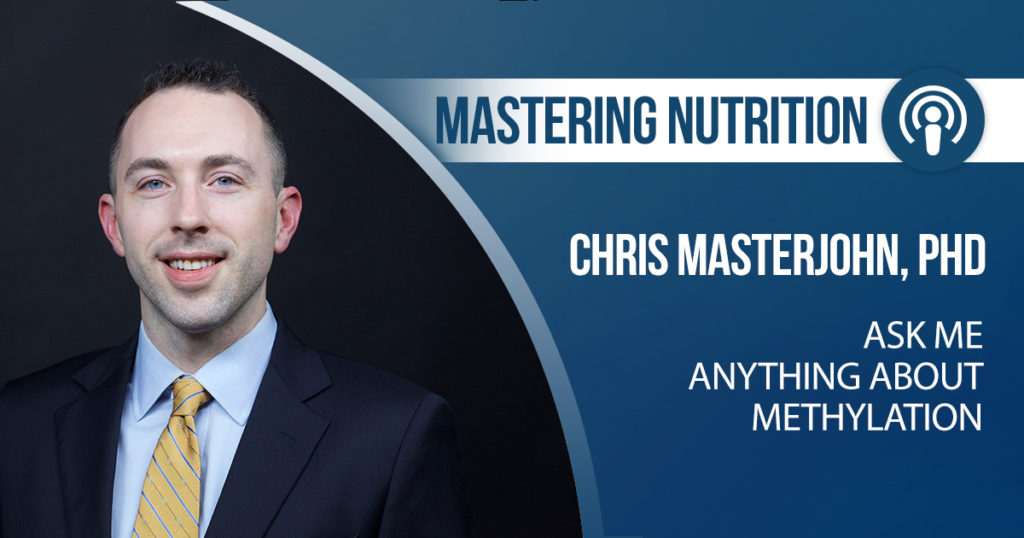 Chris Masterjohn is live on facebook and they asked him anything about methylation