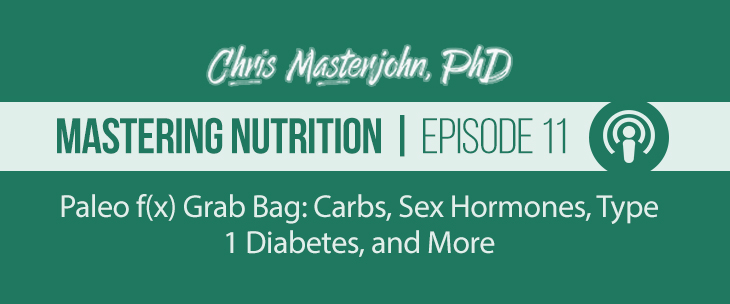 My Paleo f(x) presentation was on using fat-soluble vitamins to optimize sex hormones, but I also discussed the importance of body fat and carbohydrate intake for fertility and in this podcast I also discuss why using a low-carbohydrate diet to treat type 1 diabetes could negatively affect thyroid hormone and sex hormones.