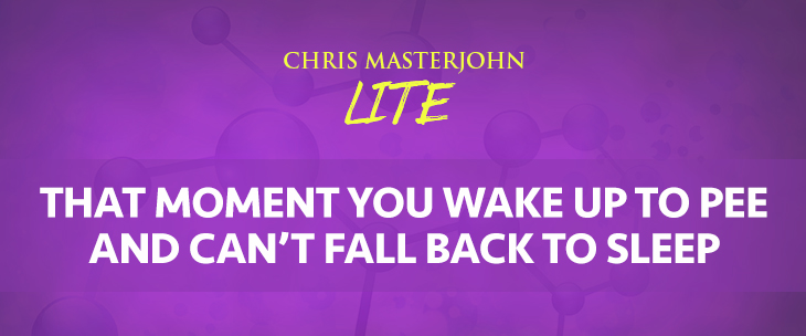 Chris Masterjohn LITE talks about That Moment You Wake Up to Pee And Can’t Fall Back to Sleep