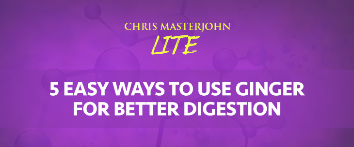Chris Masterjohn LITE talks about 5 Easy Ways to Use Ginger for Better Digestion