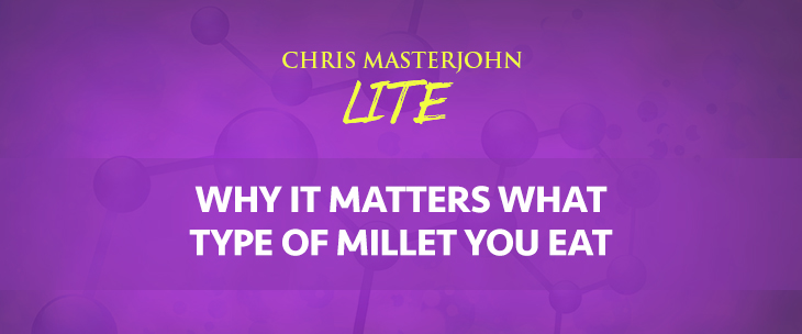 Chris Masterjohn LITE talks about Why It Matters What Type of Millet You Eat