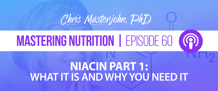 Chris Masterjohn PhD, Niacin Part 1: What It Is and Why You Need It