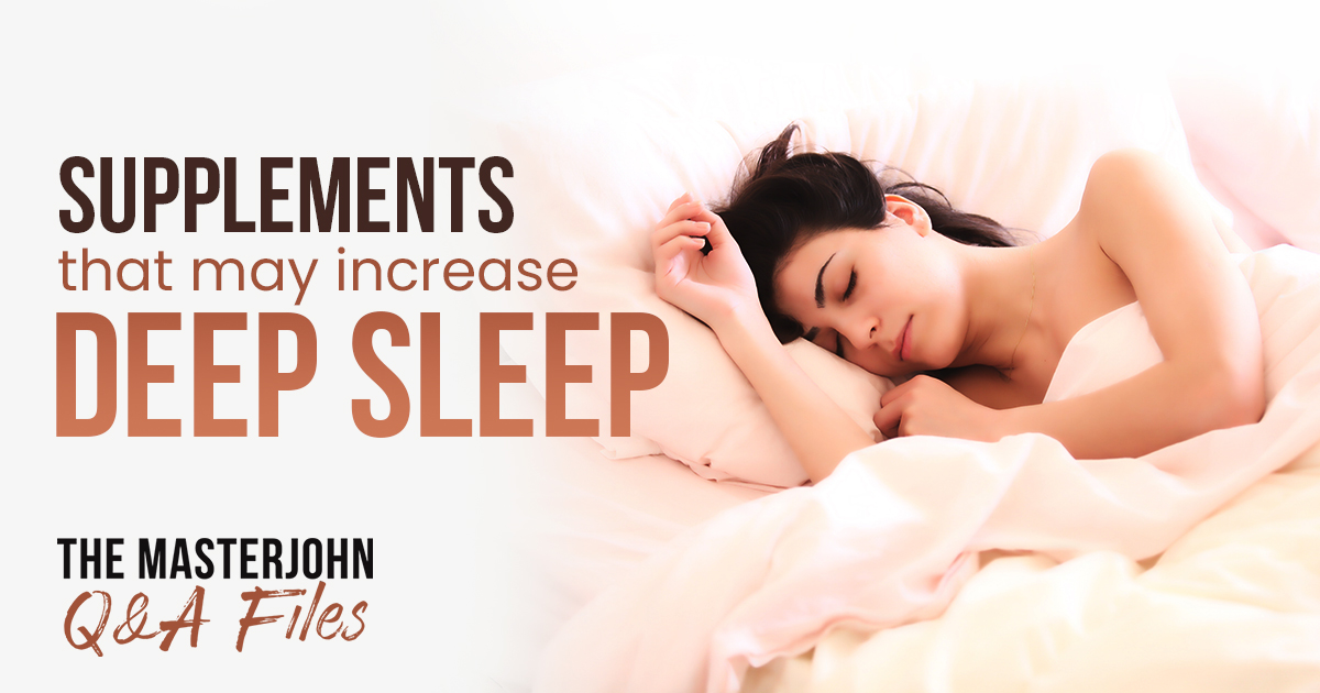 increase deep sleep
